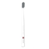 Curaprox CS 12460 Velvet Toothbrush 1 Τεμάχιο - Άσπρο / Γκρι - Οδοντόβουρτσα με Εξαιρετικά Απαλές & Πυκνές Ίνες Curen για Πολύ Ευαίσθητα Δόντια