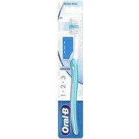 Oral-B 123 Indicator Medium Toothbrush 40mm 1 Τεμάχιο - Γαλάζιο / Μπλε - Oral-B 123 Indicator Medium Toothbrush 40mm Χειροκίνητη Οδοντόβουρτσα, Μέτρια 1 Τεμάχιο - Γαλάζιο / Μπλε
