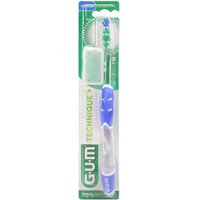 Gum Technique+ Medium Toothbrush 1 Τεμάχιο, Κωδ 492 - Μπλε - Χειροκίνητη Οδοντόβουρτσα με Μέτριες Ίνες