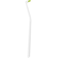 Curaprox 1009 Single 1 Τεμάχιο - Λευκό / Κίτρινο - Μονοθύσανη Οδοντόβουρτσα Κατάλληλη για Ορθοδοντικούς Μηχανισμούς & Εμφυτεύματα για Βαθύ Καθαρισμό
