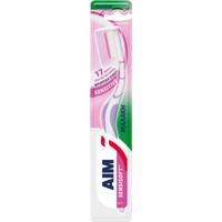 Aim Sensisoft Sensitive Toothbrush 1 Τεμάχιο - Μωβ / Ροζ - Χειροκίνητη Μαλακή Οδοντόβουρτσα με 17 Φορές πιο Λεπτές Άκρες για τη Φροντίδα των Ούλων