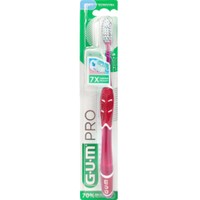 Gum Pro Soft Toothbrush Φούξια 1 Τεμάχιο, Κωδ 525 - Μαλακή Χειροκίνητη Οδοντόβουρτσα για Βαθύ Καθαρισμό & Αφαίρεση της Πλάκας
