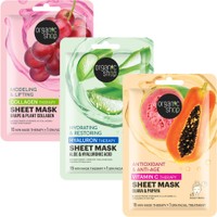 Δώρο Organic Shop Sheet Mask Υφασμάτινη Μάσκα Προσώπου Τυχαία Επιλογή 1 Τεμάχιο - 