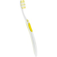 Elgydium Basic Medium Toothbrush 1 Τεμάχιο - Κίτρινο - Χειροκίνητη Μέτριας Σκληρότητας Οδοντόβουρτσα με Εργονομική Λαβή
