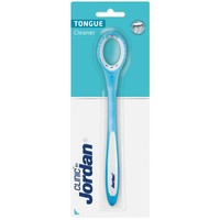 Jordan Clinic Tongue Cleaner 1 Τεμάχιο - Γαλάζιο - Καθαριστικό Γλώσσας με Άνετη Λαβή