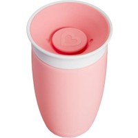 Munchkin Sippy Cup Miracle 360° 12m+, 296ml - Ανοικτό Ροζ - Παιδικό Ποτηράκι με Στόμιο 360°