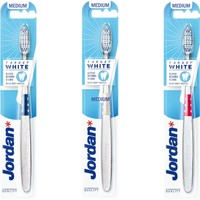 Δώρο Jordan Target White Toothbrush Medium 1 Τεμάχιο σε Τυχαία Επιλογή Χρώματος - 