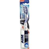 Aim White Now Carbon+Correct Toothbrush 1 Τεμάχιο - Μωβ - Οδοντόβουρτσα με Σκληρές Ίνες Άνθρακα για πιο Λεία & Λευκά Δόντια με Προστατευτικό Κάλυμμα