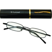 Eyelead Pocket Γυαλιά Διαβάσματος Τσέπης Μαύρα με Μεταλλικό Σκελετό & Θήκη 1 Τεμάχιο - 