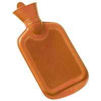 Alfacare Hot Water Bottle 2L - Πορτοκαλί - Θερμοφόρα Νερού με Ραβδώσεις