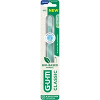 Gum Classic 410 Medium Toothbrush 1 Τεμάχιο - Πράσινο - Μέτρια Οδοντόβουρτσα για την Καθημερινή Φροντίδα των Δοντιών & των Ούλων