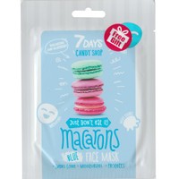 Δώρο 7DAYS Candy Shop Macarons Blue Face Mask 25g - 