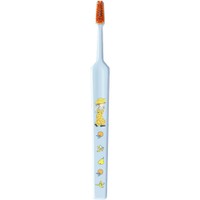 TePe Kids Pippi Extra Soft Toothbrush 1 Τεμάχιο - Γαλάζιο - Πολύ Μαλακή Παιδική Οδοντόβουρτσα με Σχέδια από την Πίπη Φακιδομύτη