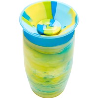 Munchkin Miracle 360 Spill-Proof Cup 12m+, 296ml - Πράσινο - Παιδικό Ποτηράκι Χωρίς Στόμιο που δε Στάζει