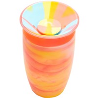 Munchkin Miracle 360 Spill-Proof Cup 12m+, 296ml - Ροζ - Παιδικό Ποτηράκι Χωρίς Στόμιο που δε Στάζει