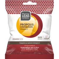 Δώρο Pharmalead Propolis, Cinnamon & Vitamin C Sore Throat & Cough Candies 40g - 