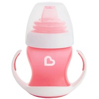 Munchkin Gentle First Cup 4m+, 118ml - Ροζ - Εκπαιδευτικό Κύπελλο για Μετάβαση από το Μπιμπερό
