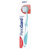 Colgate PerioGard Soft Toothbrush 1 Τεμάχιο - Μπλε - Μαλακή Οδοντόβουρτσα Ιδανική για την Προστασία των Ούλων