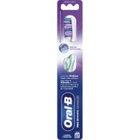 Oral-B Pro 3D White Advanced Medium Toothbrush 1 Τεμάχιο - Πετρόλ - Χειροκίνητη Οδοντόβουρτσα με Μεσαίας Σκληρότητας Ίνες για Φυσική Λεύκανση & Βαθύ Καθαρισμό