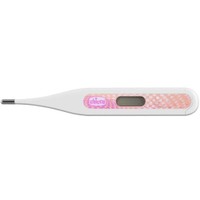 Chicco Digi Baby Digital Thermometer 1 Τεμάχιο - Πορτοκαλί / Μοβ Βούλες - Παιδικό Ψηφιακό Θερμόμετρο