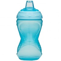 Munchkin Mighty Grip Trainer Cup 9m+, 296ml - Γαλάζιο - Εκπαιδευτικό Ποτηράκι Χωρίς Χερούλια