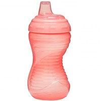 Munchkin Mighty Grip Trainer Cup 9m+, 296ml - Ρόζ - Εκπαιδευτικό Ποτηράκι Χωρίς Χερούλια