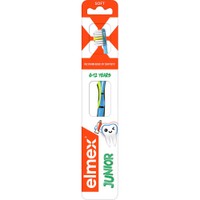 Elmex Junior 6-12 Years Soft Toothbrush 1 Τεμάχιο - Μπλε - Οδοντόβουρτσα με Απαλές Ίνες & Μικρή Κεφαλή για Παιδιά από 6 Έως 12 Ετών για Βαθύ Καθαρισμό Ανάμεσα στα Δόντια & Αφαίρεση της Πλάκας