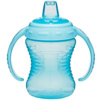 Munchkin Mighty Grip Trainer Cup 6m+, 237ml - Blue - Εκπαιδευτικό Βρεφικό Ποτηράκι με Χερούλια Ανθεκτικό στις Διαρροές