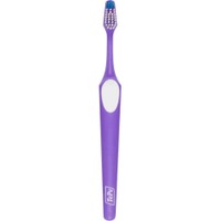 TePe Nova Medium Toothbrush 1 Τεμάχιο - Μωβ - Οδοντόβουρτσα Μέτριας Σκληρότητας που Διευκολύνει την Πρόσβαση στα Πίσω Δόντια & Κωνική Κεφαλή