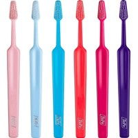 TePe Select Soft Toothbrush 6 Τεμάχια - Multicolor 7 - Μαλακές Οδοντόβουρτσες με Κωνική Κεφαλή για Αποτελεσματικό Καθαρισμό σε Διάφορα Χρώματα