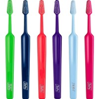 TePe Select Soft Toothbrush 6 Τεμάχια - Multicolor 8 - Μαλακές Οδοντόβουρτσες με Κωνική Κεφαλή για Αποτελεσματικό Καθαρισμό σε Διάφορα Χρώματα