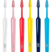 TePe Select Soft Toothbrush 6 Τεμάχια - Multicolor 11 - Μαλακές Οδοντόβουρτσες με Κωνική Κεφαλή για Αποτελεσματικό Καθαρισμό σε Διάφορα Χρώματα