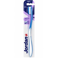 Jordan Clean Between Deep & Gentle Toothbrush Soft 0.01mm 1 Τεμάχιο - Μπλε - Μαλακή Οδοντόβουρτσα για Βαθύ Καθαρισμό με Εξαιρετικά Λεπτές Ίνες