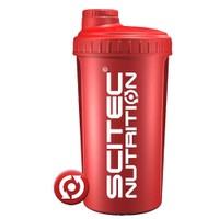 Scitec Nutrition Shaker 700ml - Κόκκινο - Shaker Πρωτεΐνης Πλαστικό 