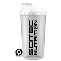 Scitec Nutrition Shaker 700ml - Άσπρο - Shaker Πρωτεΐνης Πλαστικό