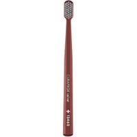 Curaprox CS 12460 Velvet Toothbrush 1 Τεμάχιο - Καφέ / Γκρι - Οδοντόβουρτσα με Εξαιρετικά Απαλές & Πυκνές Ίνες Curen για Πολύ Ευαίσθητα Δόντια