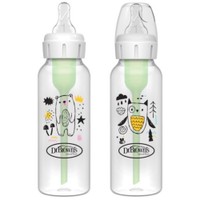 Dr. Brown’s Promo Anti-colic Options+ Spit-up, Burping & Gas 0m+ Κωδ SB82041, 500ml (2x250ml) - Bear/Owl - Πλαστικό Μπιμπερό Ειδικά Σχεδιασμένο για να Μειώνει τους Κολικούς & τις Παλινδρομήσεις που Προκαλεί το Τάισμα στα Βρέφη