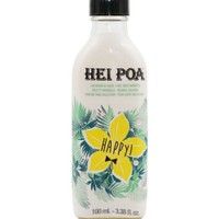 Hei Poa Pure Tahiti Monoi Oil Tiara Scent Collection Happy 100ml - Έλαιο Πολλαπλών Χρήσεων για Ενυδάτωση & Θρέψη σε Σώμα & Μαλλιά με Άρωμα από Φρούτα, Λουλούδια, Ξυλώδεις Νότες & Βανίλια