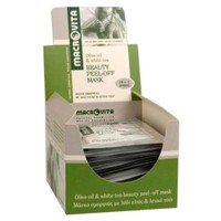 Macrovita Beauty Peel Off Mask 1x15ml - Μάσκα Ομορφιάς με Λάδι Ελιάς & Λευκό Τσάι