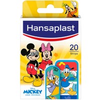 Hansaplast Disney Mickey & Friends 20 Τεμάχια - Παιδικά Επιθέματα σε Διάφορα Σχέδια με τον Μίκυ Μάους & τους Φίλους του