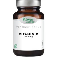 Power Health Platinum Range Vitamin C 1000mg 20tabs - Συμπλήρωμα Διατροφής με Βιταμίνη C για την Ενίσχυση του Ανοσοποιητικού Συστήματος