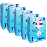 Σετ Nutricia Almiron 1 Γάλα 1ης Βρεφικής Ηλικίας από 0-6 μηνών 5x600gr - 