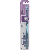 Jordan Clinic Gum Protector Toothbrush Soft 1 Τεμάχιο Κωδ 310058 - Πετρό - Μαλακή Οδοντόβουρτσα για Βαθύ Καθαρισμό με Εξαιρετικά Λεπτές Ίνες