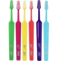 TePe Select Soft Toothbrush 6 Τεμάχια - Multicolor 13 - Μαλακές Οδοντόβουρτσες με Κωνική Κεφαλή για Αποτελεσματικό Καθαρισμό