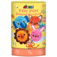 Avenir Pom Pom Animal Bouquet 1 Τεμάχιο - Παιχνίδι Διασκέδασης για τα Παιδιά με Θέμα τα Ζώα