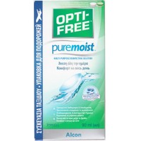 Alcon Opti-Free Puremoist Multipurpose Disinfecting Solution 90ml - Διάλυμα Απολύμανσης Πολλαπλών Χρήσεων που Προορίζεται για τον Καθαρισμό Φακών Επαφής