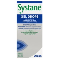 Systane Gel Drops Lubricant Eye Gel 10ml - Λιπαντική Οφθαλμική Γέλη για Ανακούφιση από την Ξηροφθαλμία