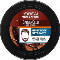 L'oreal Paris Men Expert BarberClub Messy Hair Molding Clay Μεσαίο Κράτημα & Ματ Τελείωμα για Μούσια & Μαλλιά 75ml