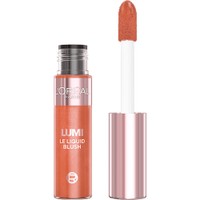 L'oreal Paris Lumi Le Liquid Blush 11ml - 627 Glowy Warm Peach - Υγρό Ρουζ με Λαμπερό Χρώμα Κατάλληλο για Ευαίσθητο Δέρμα