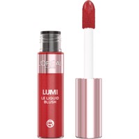 L'oreal Paris Lumi Le Liquid Blush 11ml - 640 Glow Rouge Paris - Υγρό Ρουζ με Λαμπερό Χρώμα Κατάλληλο για Ευαίσθητο Δέρμα